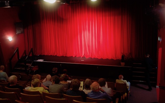 auditorium and the main stage